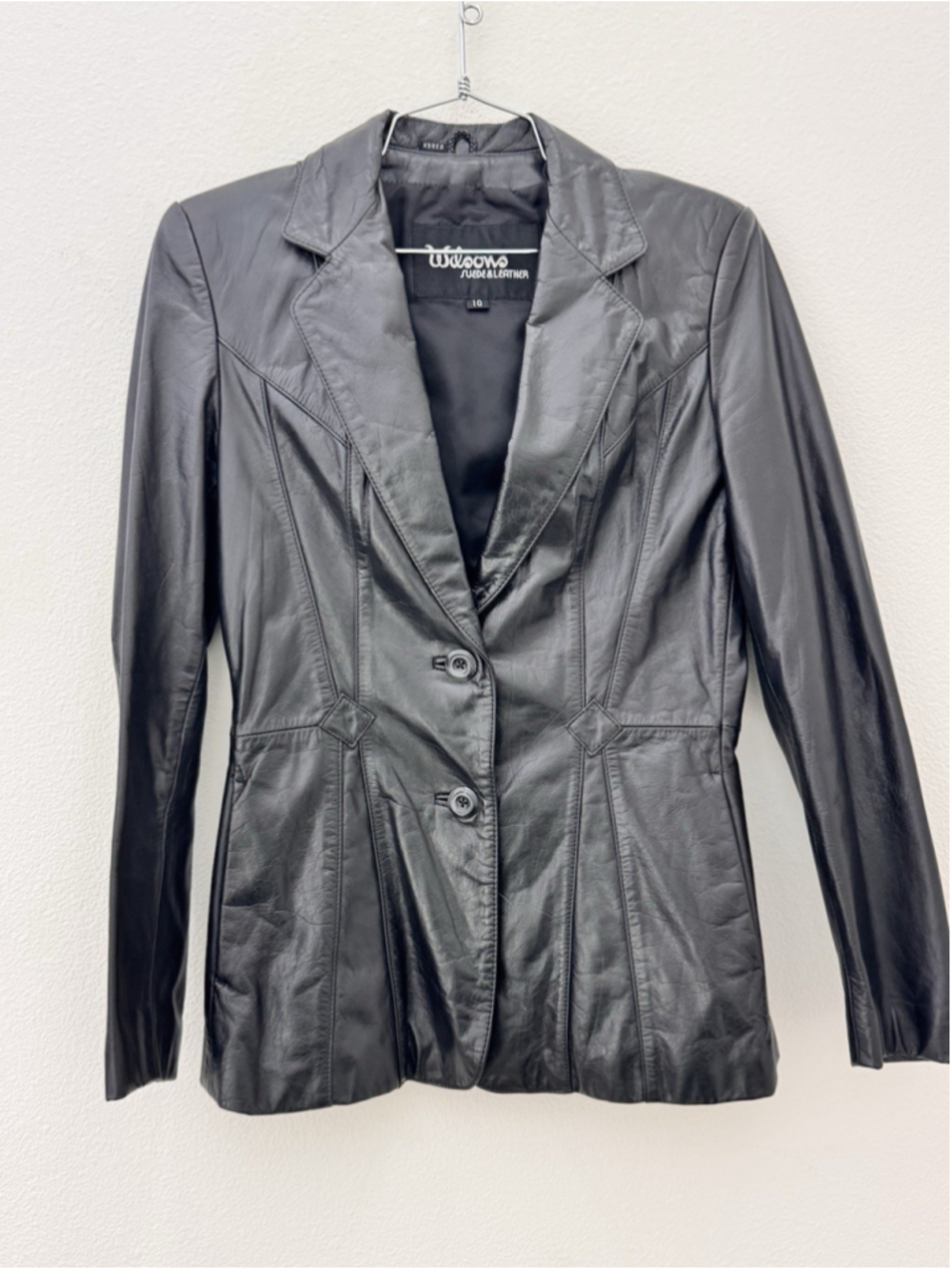Wilson Women's Vintage Leather Jacket Size 10